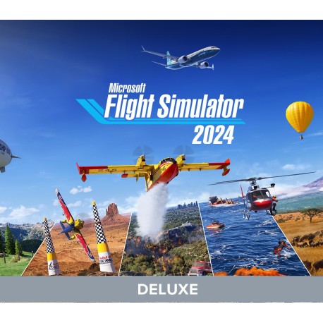 Microsoft Flight Simulator 2024 Deluxe Edition PC Steam CD Key