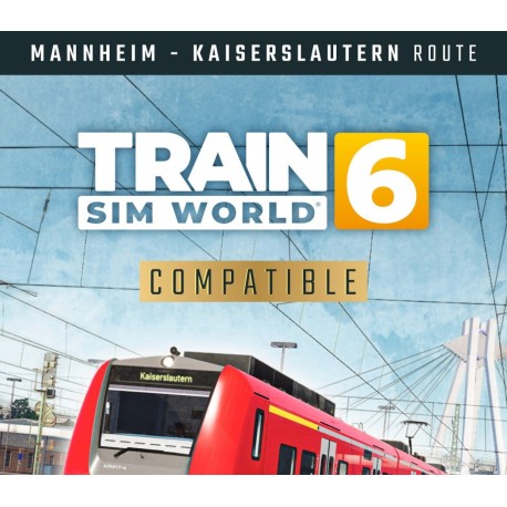 Train Sim World 6 Pfalzische Ludwigsbahn: Mannheim - Kaiserslautern Route Add-On DLC PC Steam CD Key