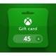 XBOX Live GBP 45 Prepaid Card UK