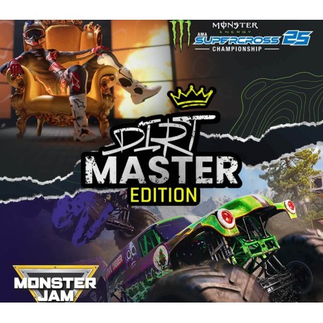 Monster Energy Supercross 25 X Monster Jam Showdown: Dirt Master Edition US XBOX One / Xbox Series X|S CD Key