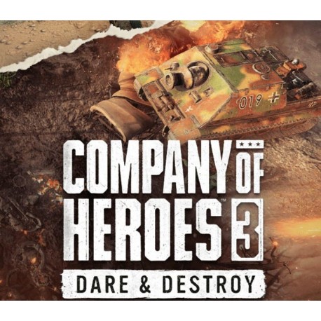 Company of Heroes 3 - Dare & Destroy DLC PC Steam CD Key