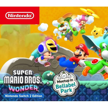 Super Mario Bros. Wonder + Meetup in Bellabel Park EU Nintendo Switch 2 CD Key