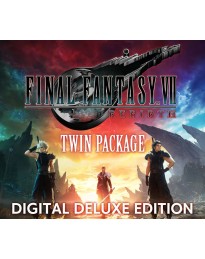 Final Fantasy VII Remake & Rebirth: Digital Deluxe Twin Pack RoW PC Steam CD Key