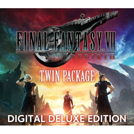 Final Fantasy VII Remake & Rebirth: Digital Deluxe Twin Pack RoW PC Steam CD Key