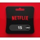 Netflix CAD 15 Gift Card CA