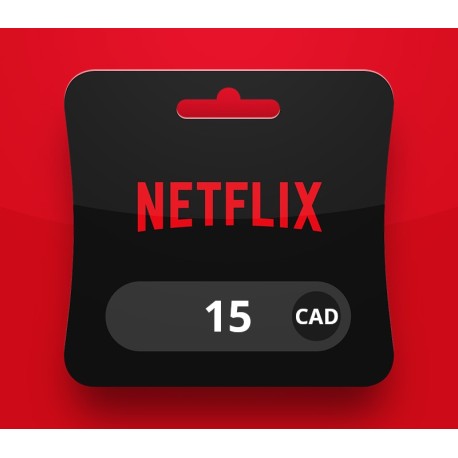Netflix CAD 15 Gift Card CA