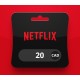 Netflix CAD 20 Gift Card CA
