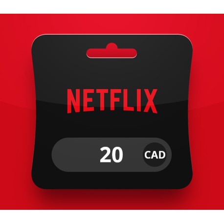 Netflix CAD 20 Gift Card CA