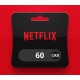 Netflix CAD 60 Gift Card CA