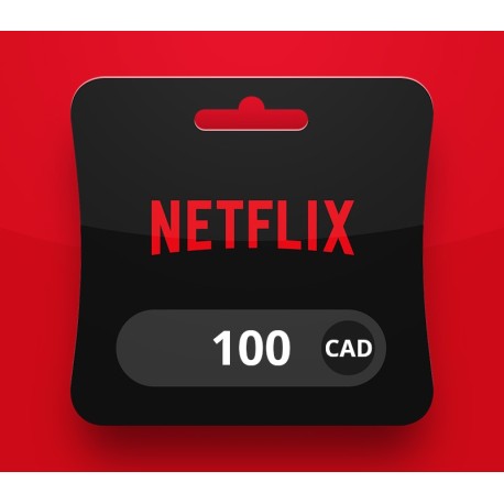 Netflix CAD 100 Gift Card CA
