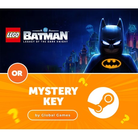 LEGO Batman: Legacy of the Dark Knight or Mystery EU/NA Steam CD Key by Global Games