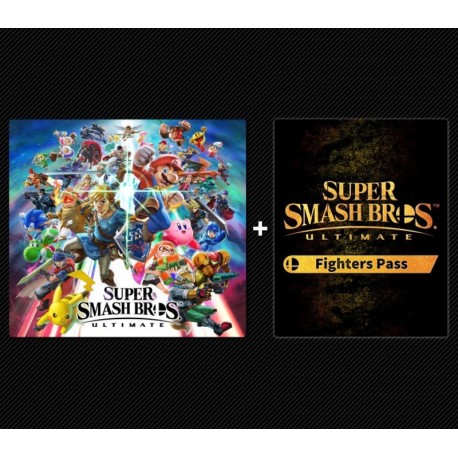 Super Smash Bros. Ultimate + Fighters Pass DLC US Nintendo Switch CD Key