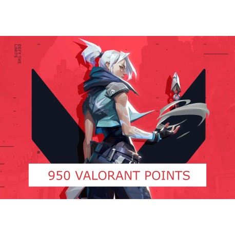 VALORANT - 950 Valorant Points Gift Card EU