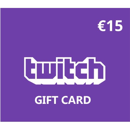 Twitch EUR 15 Gift Card BE