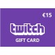 Twitch EUR 15 Gift Card BE