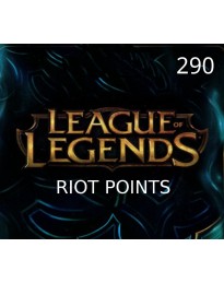League of Legends 290 RP Prepaid Card EU