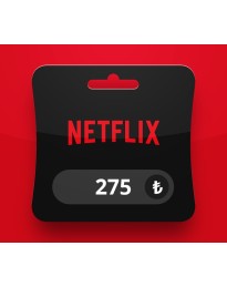 Netflix TRY 275 Gift Card TR