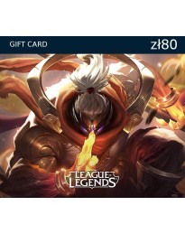 League of Legends PLN 80 Prepaid RP Card EU