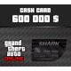 Grand Theft Auto Online - 600,000 Bull Shark Cash Card DE PS4 CD Key