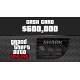 Grand Theft Auto Online - 600,000 Bull Shark Cash Card DE PS4 CD Key