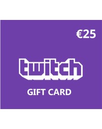 Twitch EUR 25 Gift Card DE
