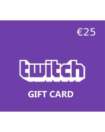 Twitch EUR 25 Gift Card BE