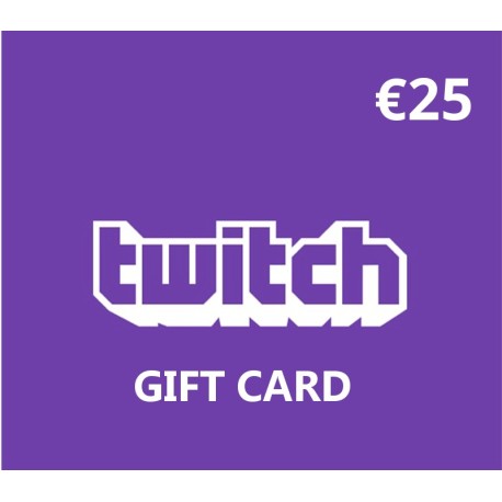 Twitch EUR 25 Gift Card ES