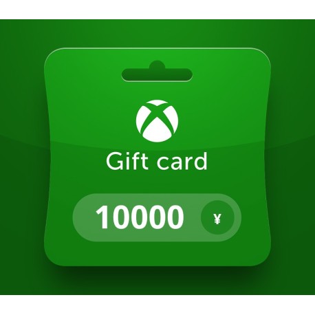XBOX Live JPY 10000 Prepaid Card JP