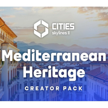 Cities: Skylines II - Creator Pack: Mediterranean Heritage DLC PC Steam CD Key