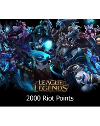 League of Legends 2000 RP Prepaid Card TR
