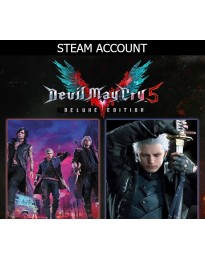Devil May Cry 5 Deluxe + Vergil RoW PC Steam CD Key