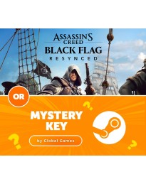 Assassin's Creed Black Flag Resynced EU Ubisoft Connect CD Key or Mystery Steam CD Key by Global Games