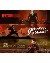 9 Monkeys of Shaolin + Ash of Gods + Redeemer: Bundle US XBOX One / Xbox Series X|S CD Key