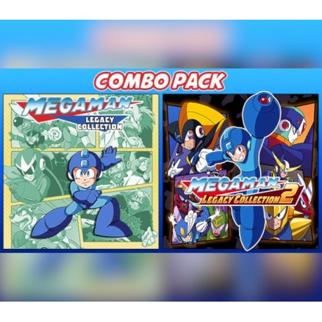 Mega Man Legacy Collection 1+2 Combo Pack EU PC Steam CD Key