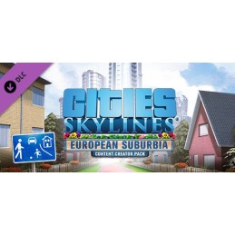 Cities: Skylines - Content Creator Pack: European Suburbia DLC PC Steam CD Key