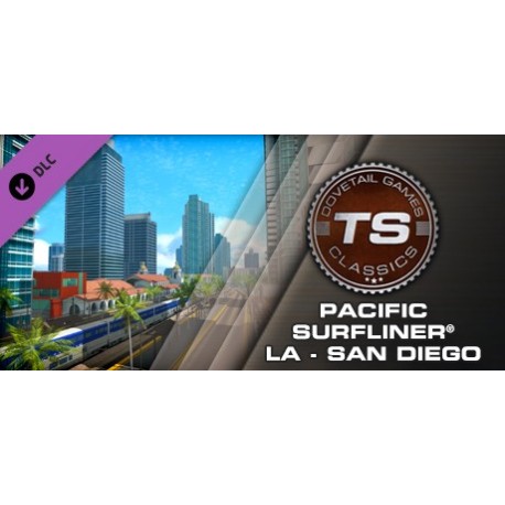 Train Simulator - Pacific Surfliner LA - San Diego Route DLC Steam CD Key