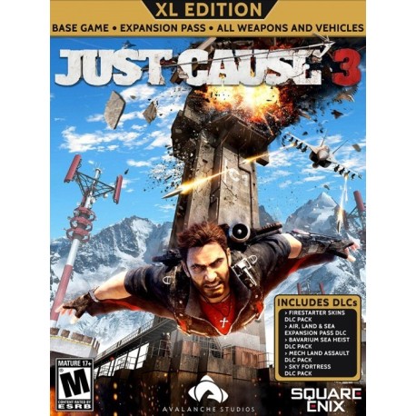 Just Cause 3 XL Edition ASIA Steam CD Key