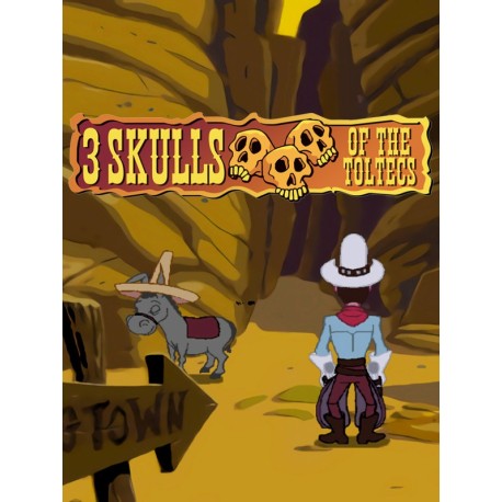 Fenimore Fillmore: 3 Skulls of the Toltecs PC Steam CD Key